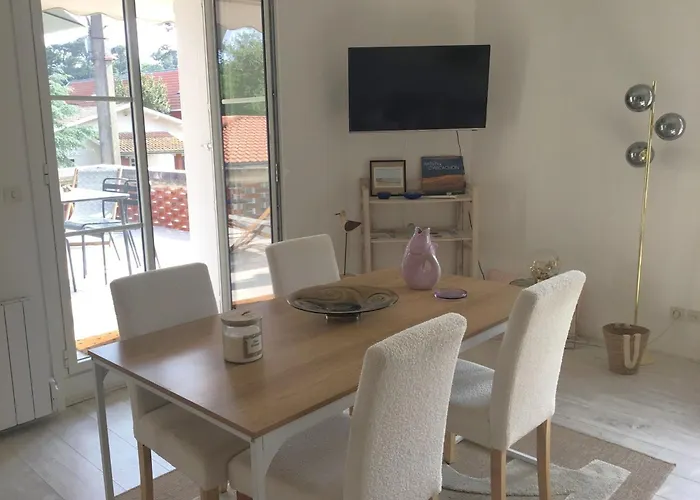 Apartamento Cosy Pour 4 Pers. Climatise, 30m Joigny, Terrasse, Proche Pereire - Fr-1-474-260 Arcachon